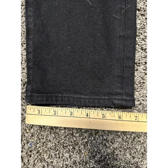 NWT Loft The Slim Woman’s 6/28 High Rise Regular‎ Fit Black Denim 28x25 - Picture 7 of 9
